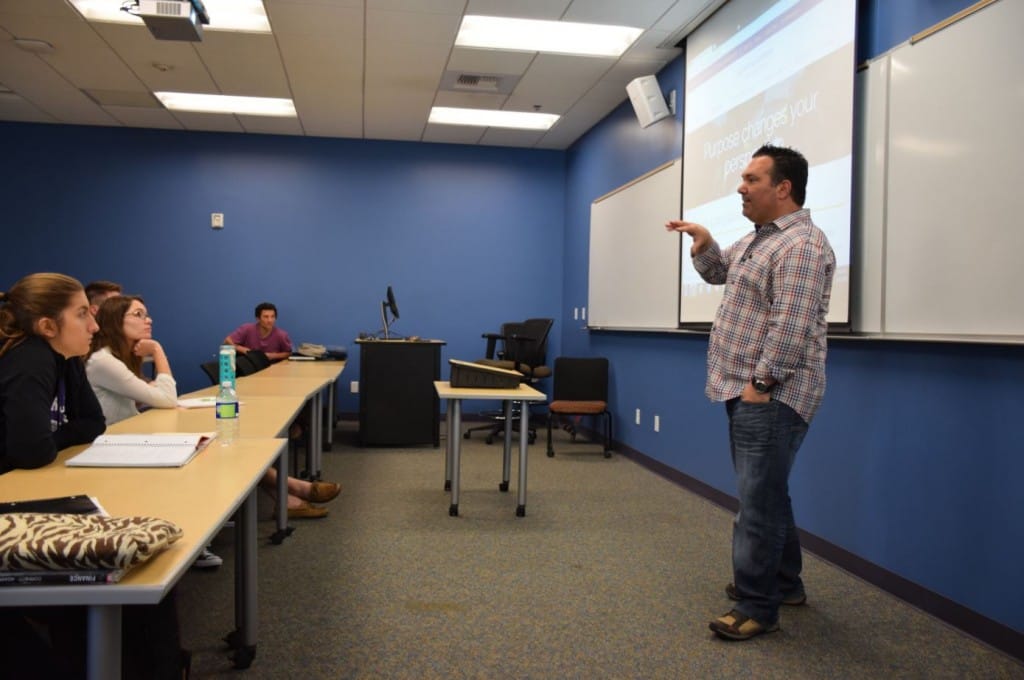 CEO Eric Sachs Guest Lectures On Marketing At CLU | Sachs Marketing Group