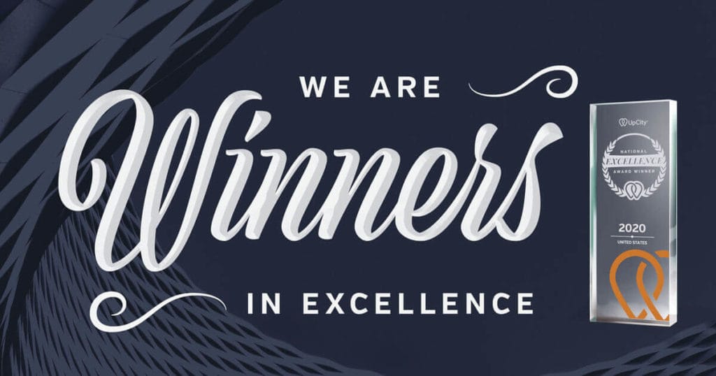 Sachs Marketing Group is A 2020 UpCity Excellence Award Winner