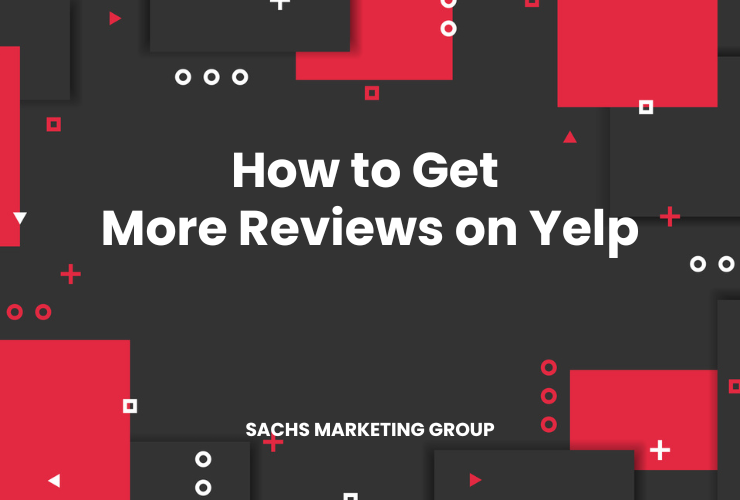 Illustration with text "How to Get More Reviews on Yelp"