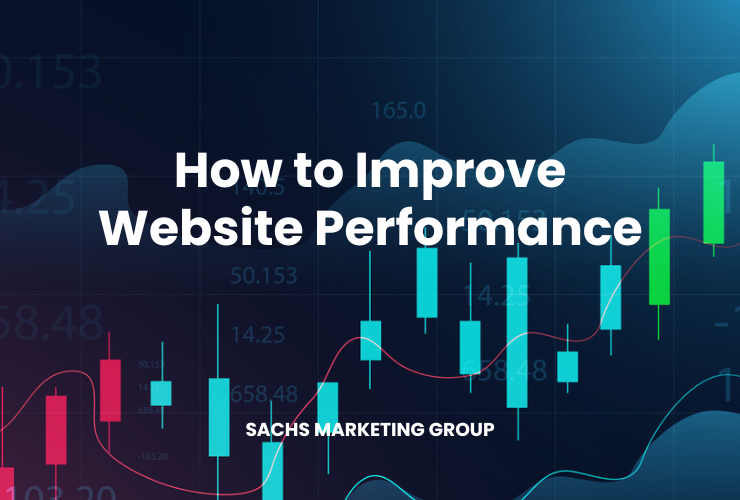 Illustration with text "How to Improve Website Performance"