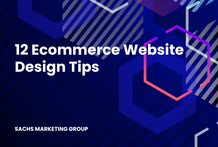 illustration "12 Ecommerce Website Design Tips"