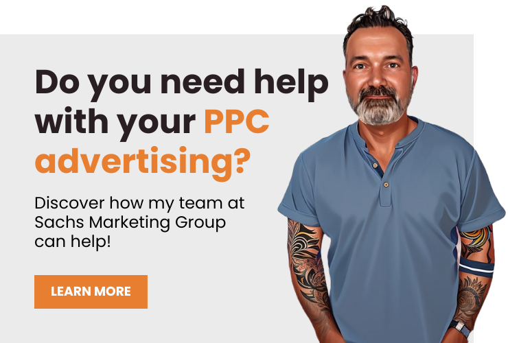 Eric Sachs "Do you need help with your PPC advertising?"