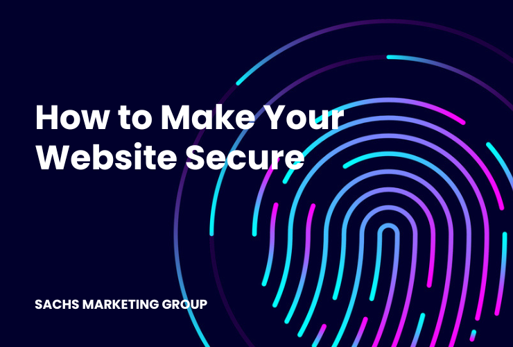 illustration with text "How to Make Your Website Secure"