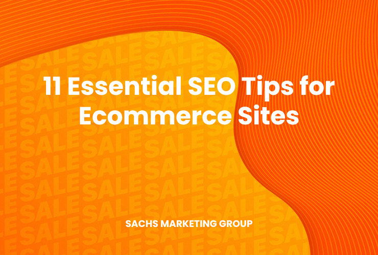 illustration "11 Essential SEO Tips for Ecommerce Sites"