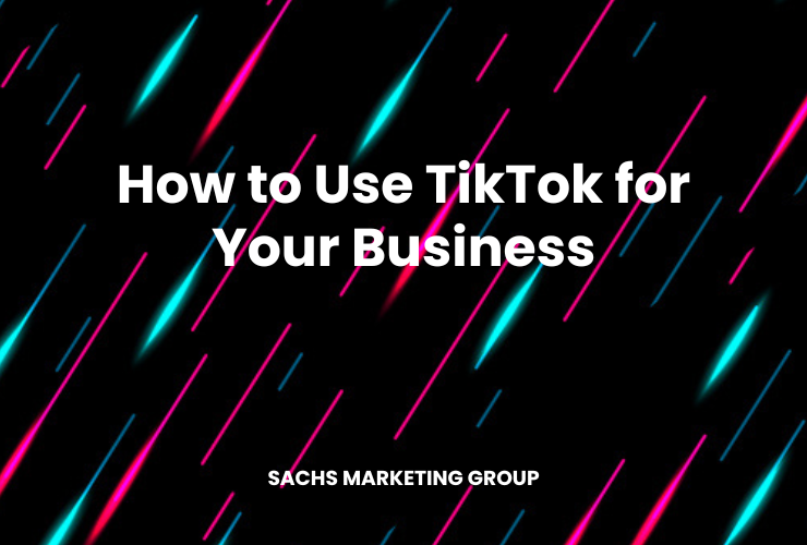 illustration with text "How to Use TikTok for Your Business"