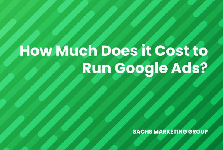 illustration with text "How Much Does it Cost to Run Google Ads?"