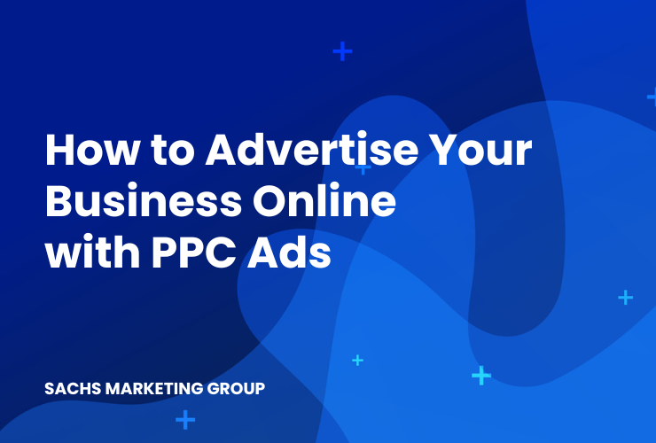 blue bg with text "How to Advertise Your Business Online with PPC Ads"