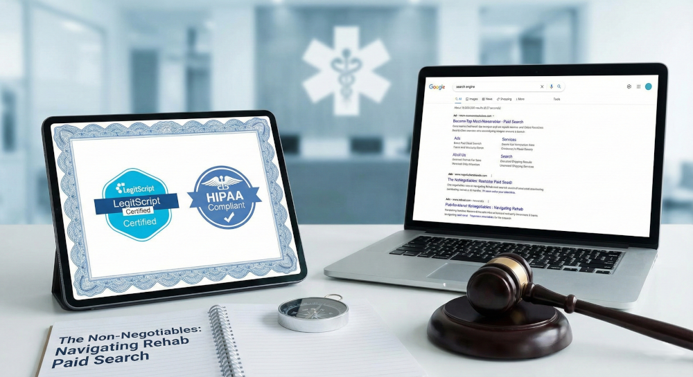 The Non-Negotiables: Navigating LegitScript and HIPAA Compliance for Drug Rehab Paid Search